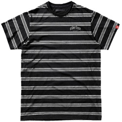 T-shirt Stripes SS black